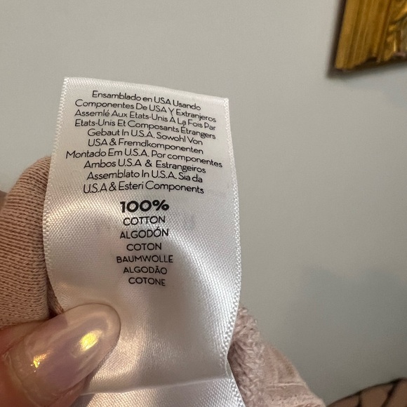 MOTHER Move It The Bender Ankle Track Pants Sweatpants Rose Dust / Orange Sz XS - Picture 7 of 7